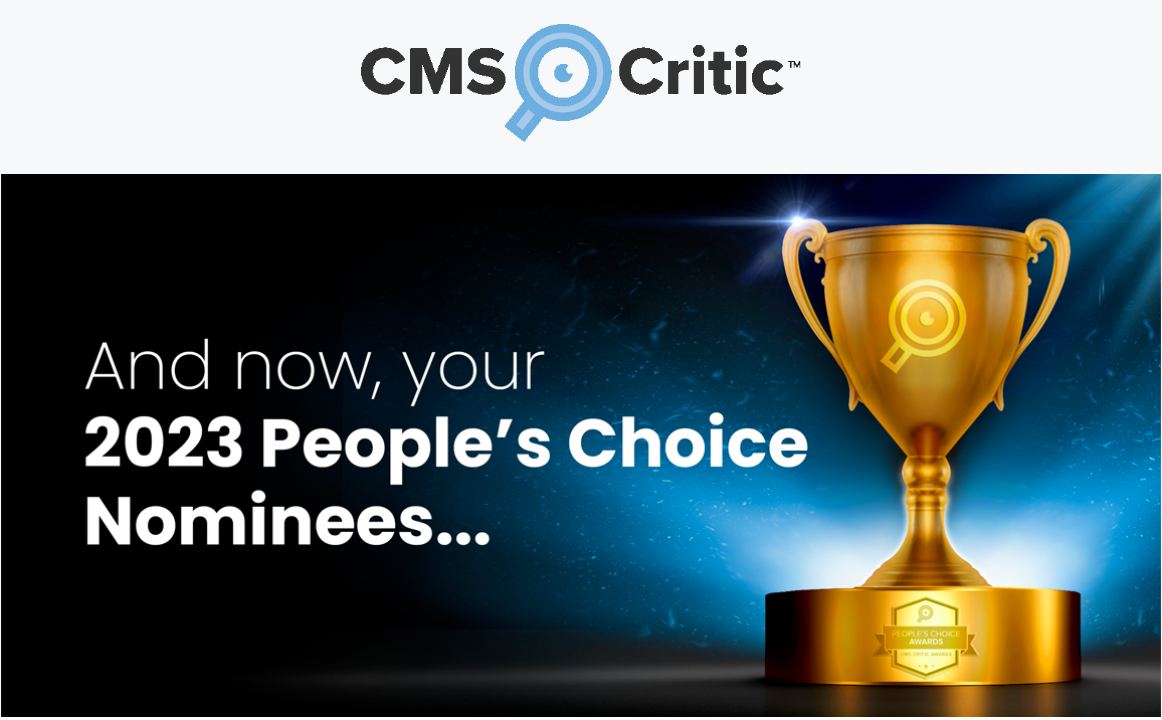 Открыто голосование за Joomla в  премии CMS Critic People’s Choice Awards 2023