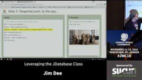 JWC 2016: Усиление класса JDatabase (Jim Dee)