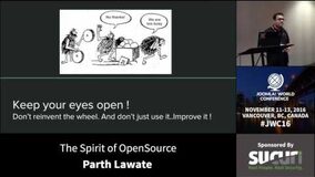 JWC 2016: Дух OpenSource (Parth Lawate)