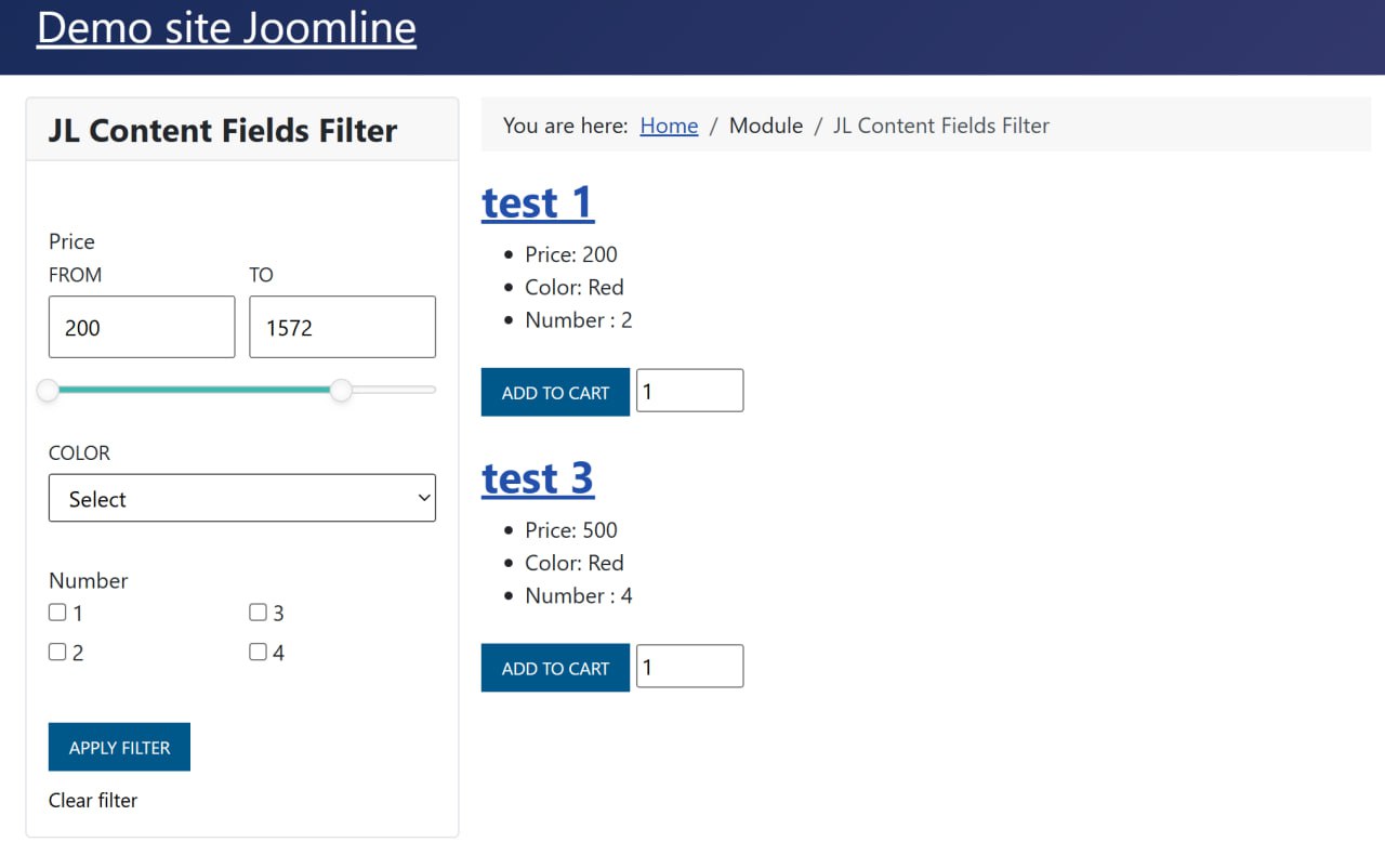 JL Content Fields Filter 4.0.0
