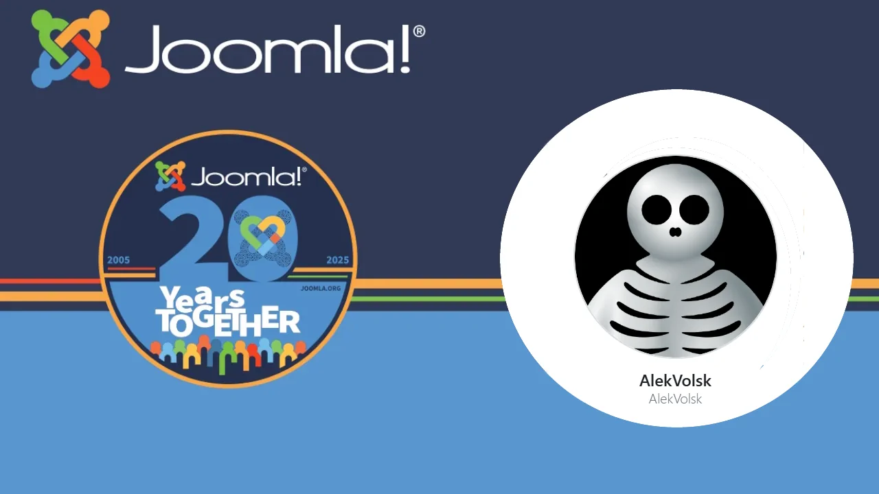 Joomla 20 лет. Алексей Морозов.