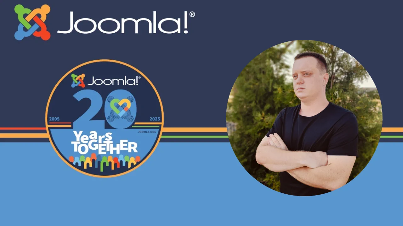 Joomla 20 лет. Цымбал Дмитрий.