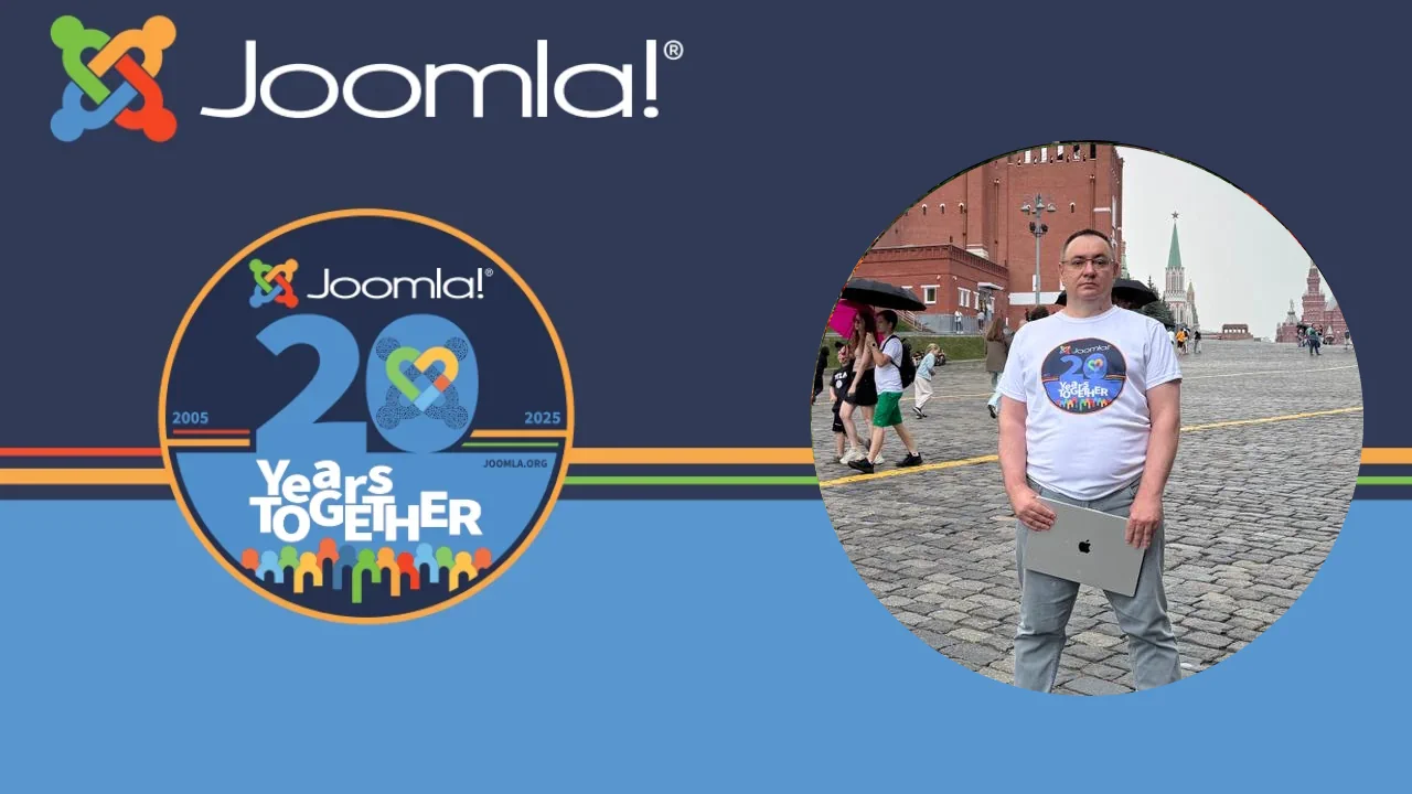 Joomla 20 лет. Владимир Елисеев.