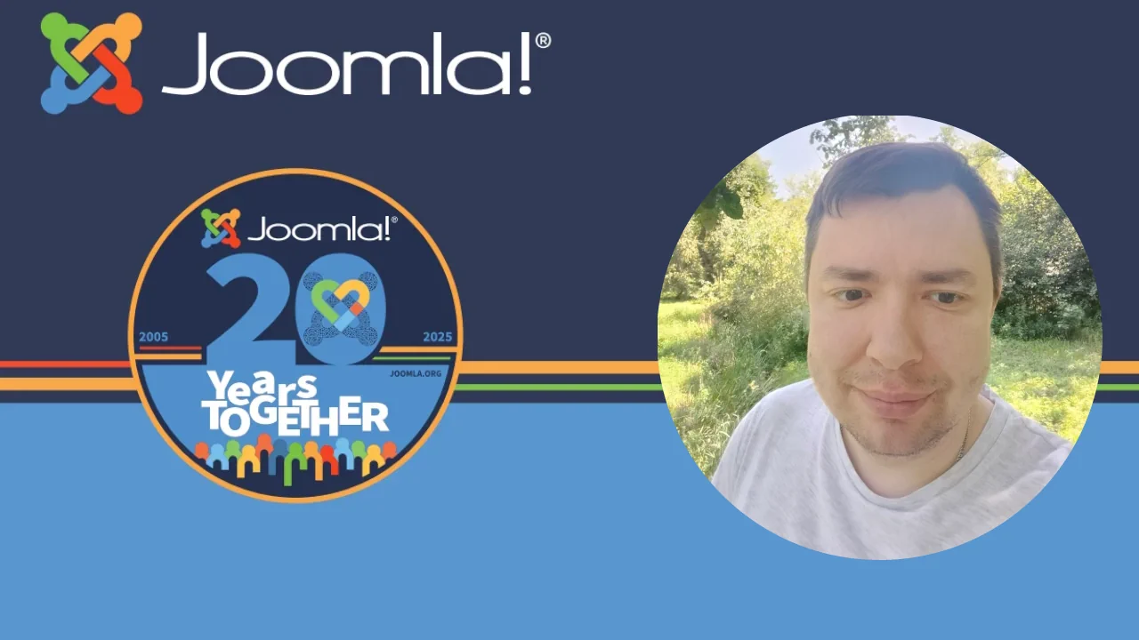 Joomla 20 лет. Вадим Куницын.