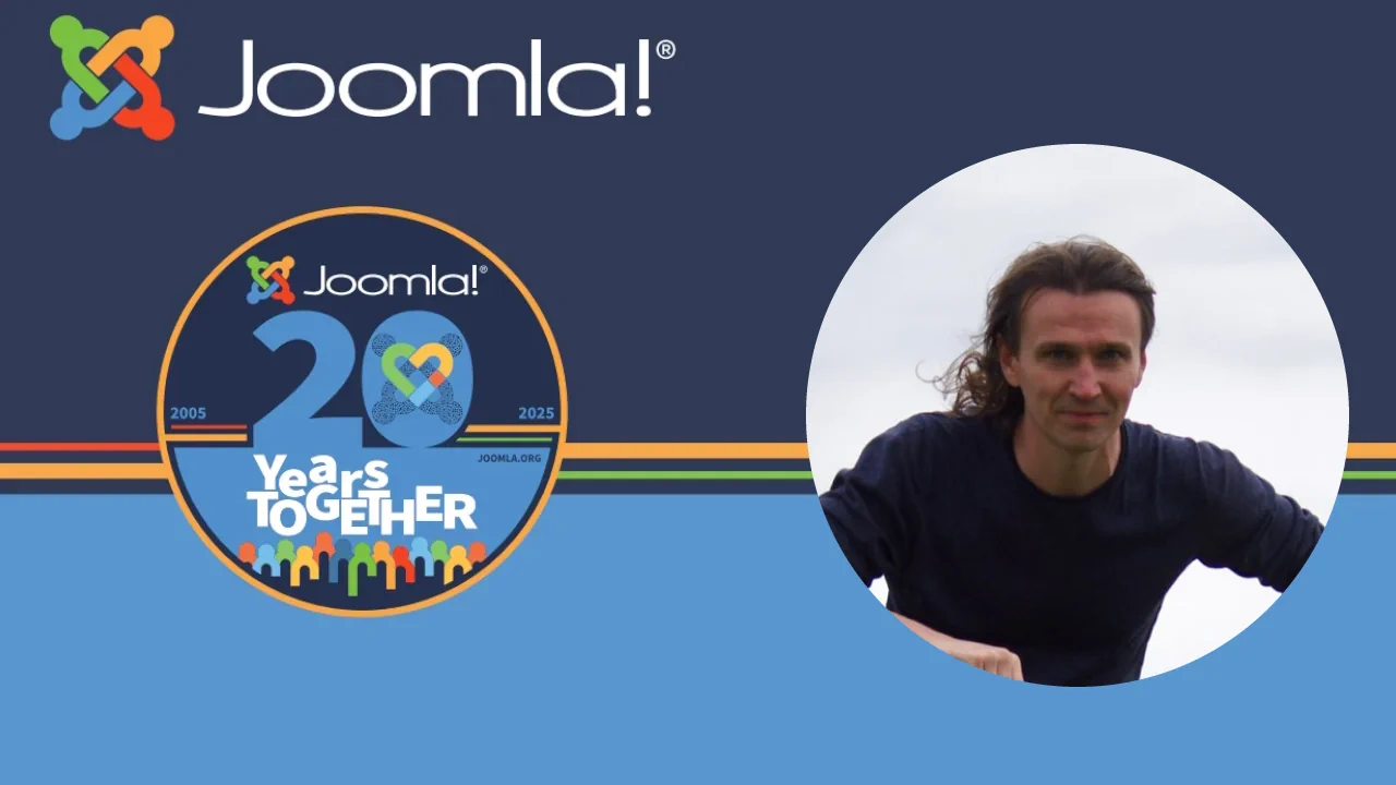 Joomla 20 лет. Александр Куртеев. 