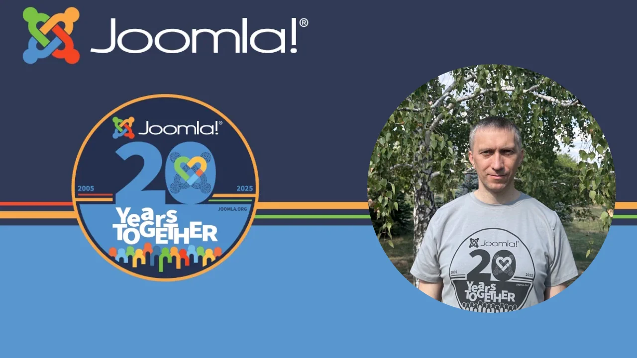 Joomla 20 лет. Александр Судьбинов.