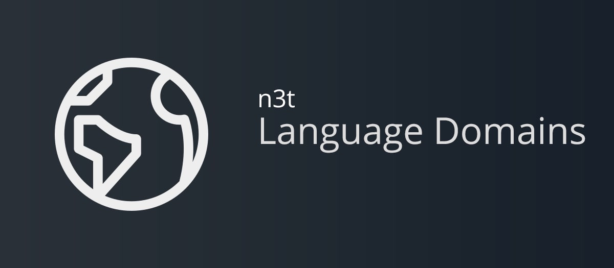n3t Language Domains - отдельный домен для каждого языка сайта.