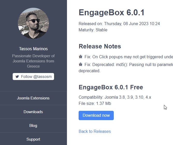 EngageBox 6: Free version