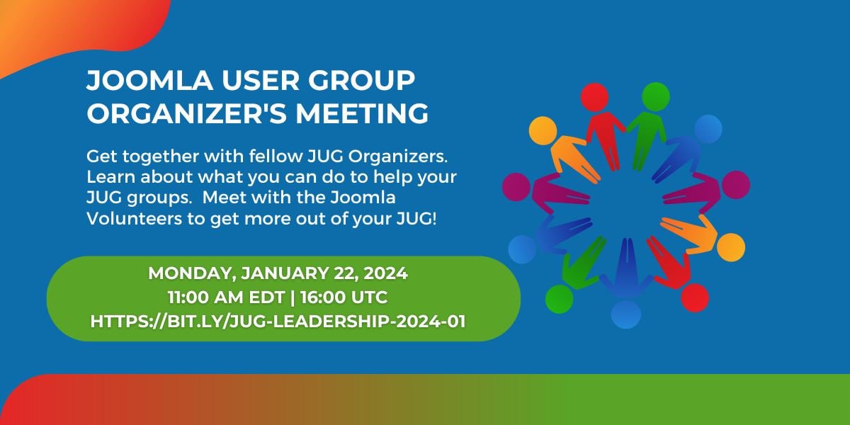 Joomla User Group - вебинар-встреча организаторов