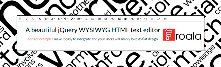 Froala Editor версия 2