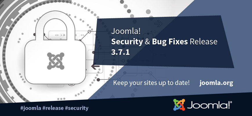 Релиз безопасности Joomla 3.7.1