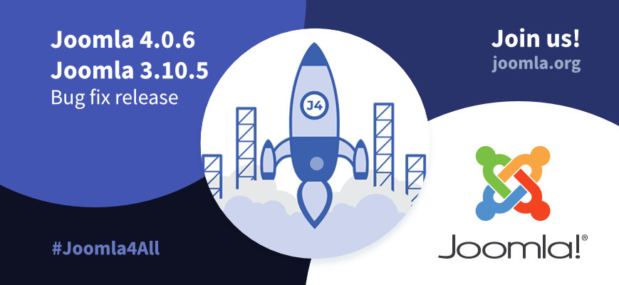 Релизы Joomla 4.0.6 и Joomla 3.10.5