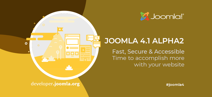 Релиз Joomla 4.1 Alpha 2