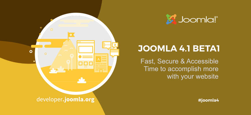 Релиз Joomla 4.1 Beta 1