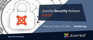 Вышел релиз безопасности Joomla! 3.8.13
