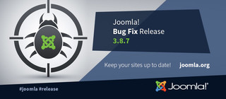 Релиз Joomla 3.8.7