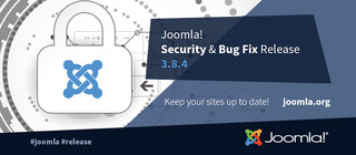 Релиз безопасности Joomla 3.8.4
