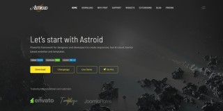 Вышел шаблон Astroid 3.3.0.Astroid - один из популярных шаблонов-конструкторов для Joomla.  v.3.3.0