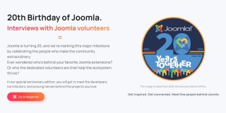 Готовлю большой выпуск, включающий интервью с участниками Joomla Ну что, интересная инициатива от...