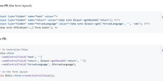 Новый способ добавления и рендера полей в Joomla Form - метод renderControlFields() (Joomla 5.3+)
