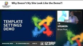 JWC15 - Why doesn’t my site look like the demo?!